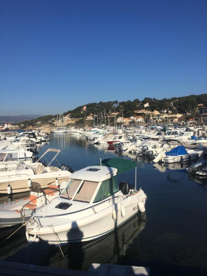 Studio cosy proche mer Saint-Cyr-sur-Mer Esterno foto